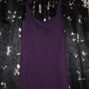 Dark purple size ten lululemon aria tank top